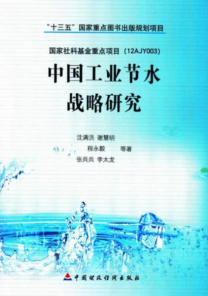 中國(guó)工業(yè)節(jié)水戰(zhàn)略研究