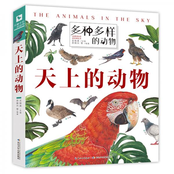多種多樣的動(dòng)物·天上的動(dòng)物一套孩子愛(ài)不釋手的動(dòng)物翻翻書