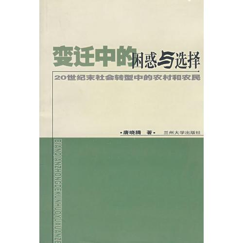 變遷中的困惑與選擇-20世紀(jì)末社會(huì)轉(zhuǎn)型中的農(nóng)村和農(nóng)民