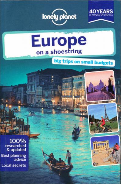 Lonely Planet: Europe 8孤独星球旅行指南：欧洲经济游 英文原版