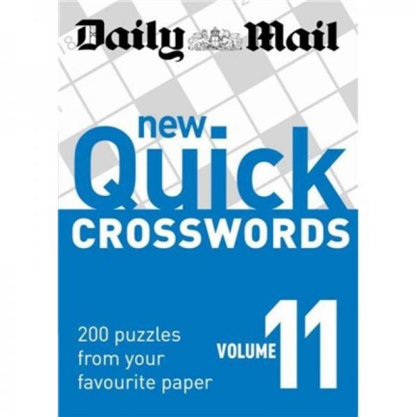 New Quick Crosswords: V. 11: 200 Puzzles from Your Favourite Paper