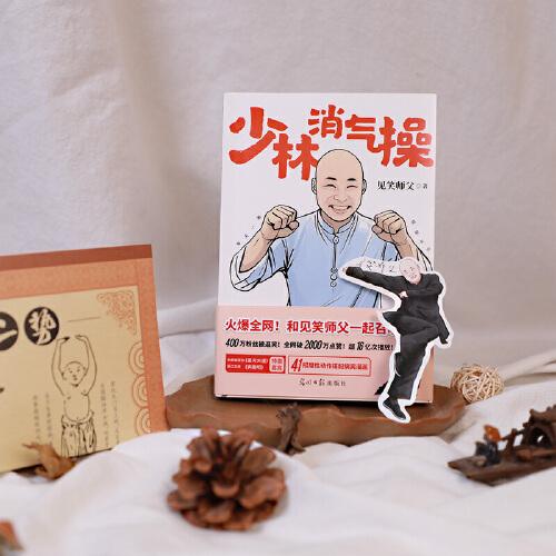 少林消气操：见笑师父破圈力作！一本让你找回健康快乐的能量之书。 古法新用专治不开心！和见笑师父一起召唤快乐！