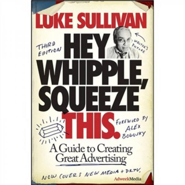 Hey Whipple Squeeze This: A Guide to Creating Great Advertising  伟大广告业创建指南 第3版