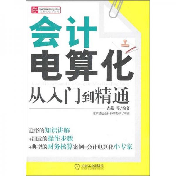 会计电算化从入门到精通