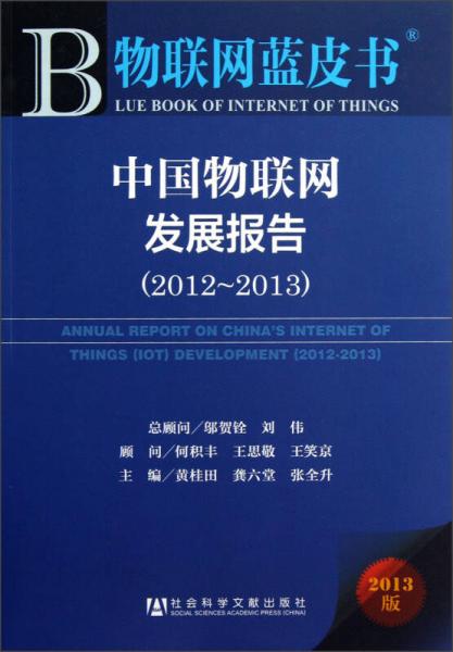 中国物联网发展报告（2012—2013）（2013版）