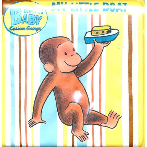 Curious Baby My Little Boat (Curious George Bath Book & Toy Boat) 好奇宝宝：我的小船 9780547215419