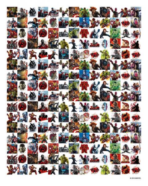 漫威1000贴纸：复仇者联盟