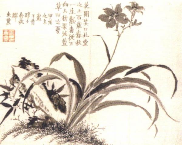 中国高等艺术院校教学范本：金农小品绘画