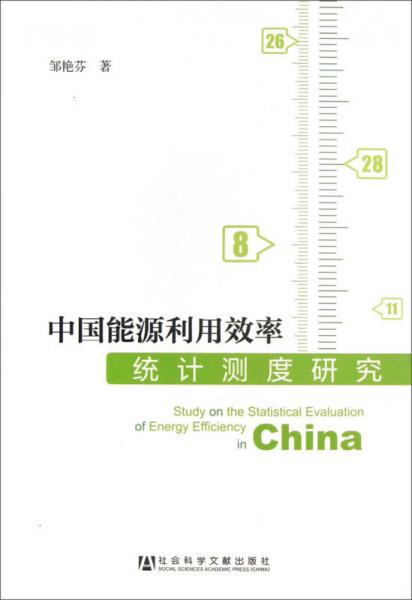 中國能源利用效率統(tǒng)計測度研究
