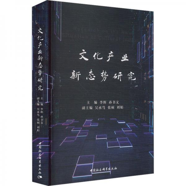 文化產(chǎn)業(yè)新態(tài)勢(shì)研究 李輝,孫書文 編