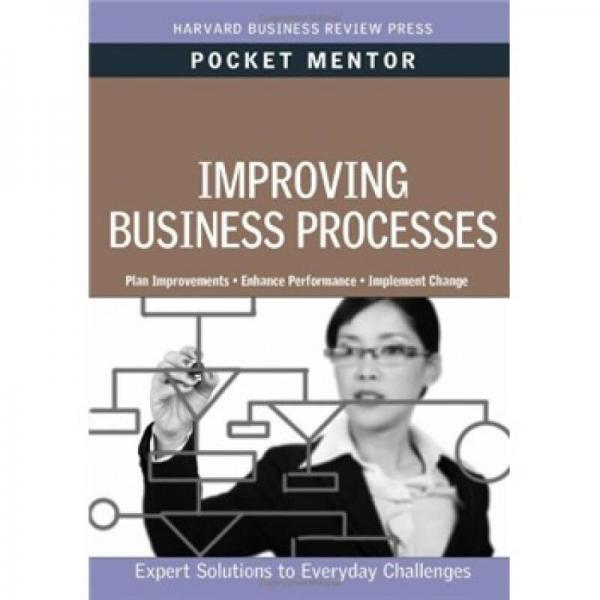 Pocket Mentor: Improving Business Processes口袋導師：改進經(jīng)營過程