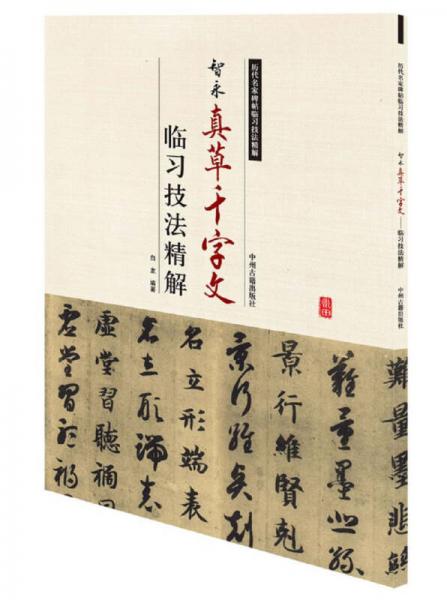 历代名家碑帖临习技法精解：智永真草千字文临习技法精解