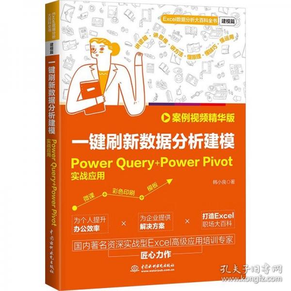 一鍵刷新數(shù)據(jù)分析建模：Power Query+Power Pivot實(shí)戰(zhàn)應(yīng)用 案例視頻精華版  Power Query+Power Pivot集成