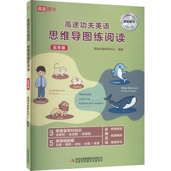 高途功夫英語 思維導(dǎo)圖練閱讀 5年級(jí)