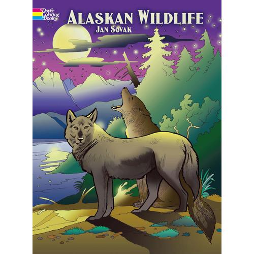 Alaskan Wildlife Coloring Book