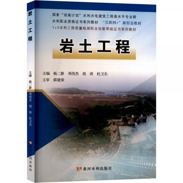 巖土工程(互聯(lián)網(wǎng)+新形態(tài)教材國家雙高計(jì)劃水利水電建筑工程高水平專業(yè)群水利職業(yè)資格證書系列教材)
