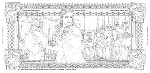 HBO's Game of Thrones Coloring Book