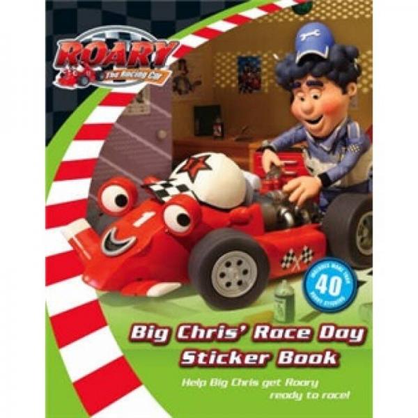 Big Chris's Big Race Day Sticker Storybook