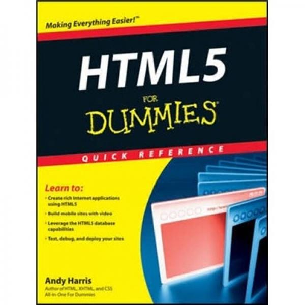 Html5 For Dummies Quick Reference 