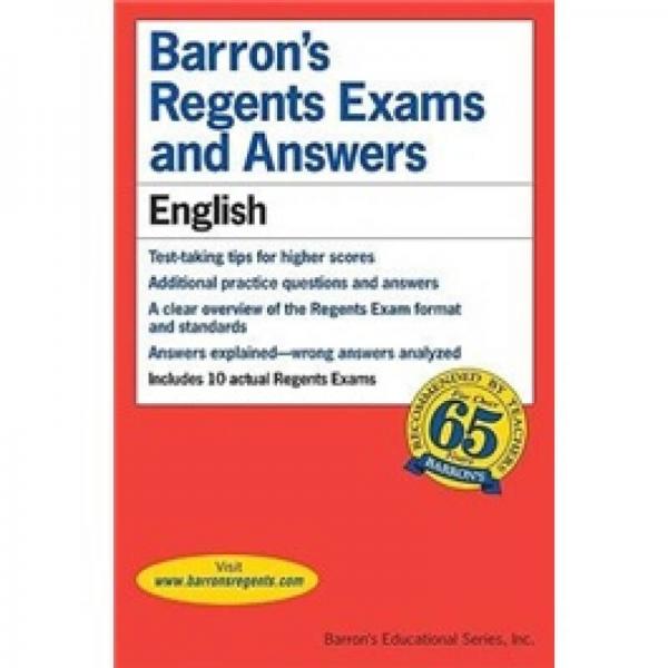 English (Barron's Regents Exams and Answers)