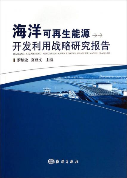 海洋可再生能源開發(fā)利用戰(zhàn)略研究報(bào)告