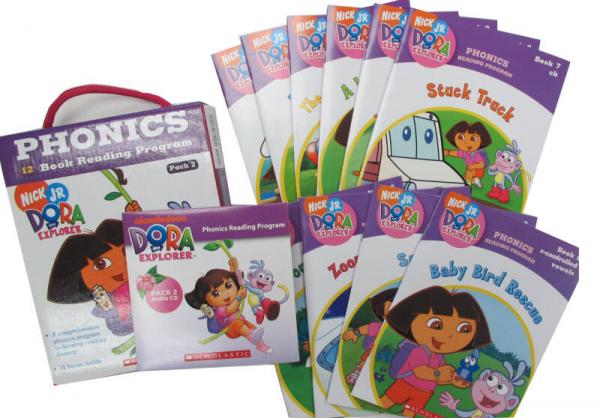 Dora The Explorer Phonics Fun Pack #2 With CD  