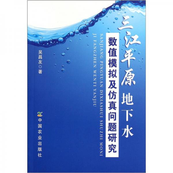 三江平原地下水?dāng)?shù)值模擬及仿真問題研究