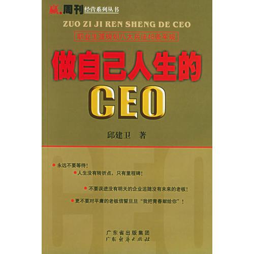 做自己人生的CEO——经营系列丛书