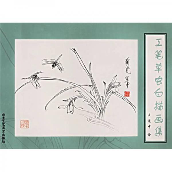 工筆草蟲白描畫集