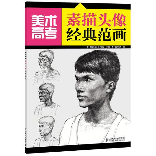 美術(shù)高考素描頭像經(jīng)典范畫