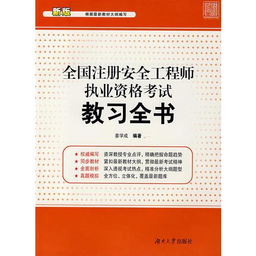 全国注册安全工程师执业资格考试教习全书（新版）