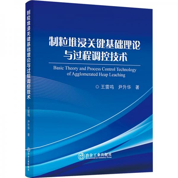 制粒堆浸關(guān)鍵基礎(chǔ)理論與過程調(diào)控技術(shù)