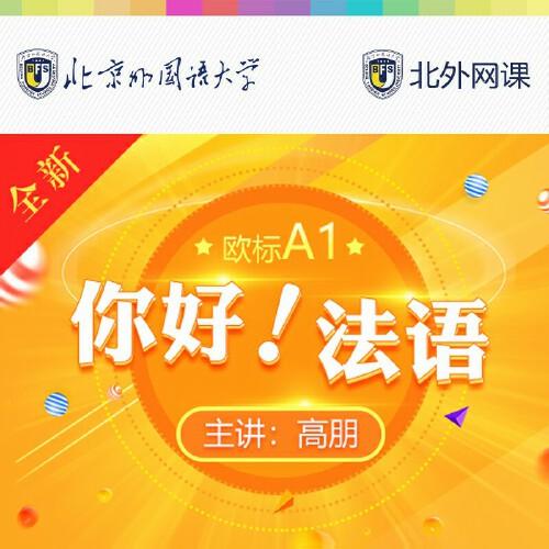 你好法語A1(北外網(wǎng)課)（溫馨提示：因產(chǎn)品特殊性，購買后不支持退貨。收到后如有問題可聯(lián)系客服）
