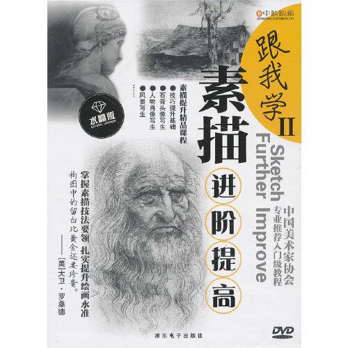 跟我学素描2进阶提高WGK004（DVD）（水晶版）