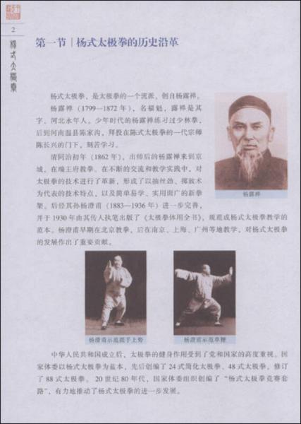 中国武术段位制系列教程：杨式太极拳