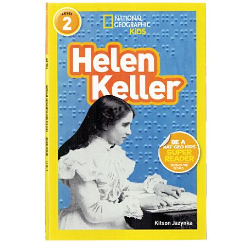 英文原版National Geographic Kids Readers:Helen Keller海伦凯勒 国家地理分级阅读Level 2