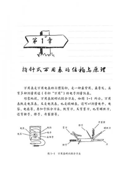 手绘图说系列：手绘图说万用表使用