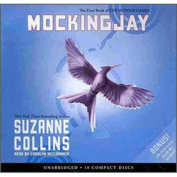 Mockingjay, Audio Library Edition   Audio CD  饥饿游戏3：嘲笑鸟，有声读物