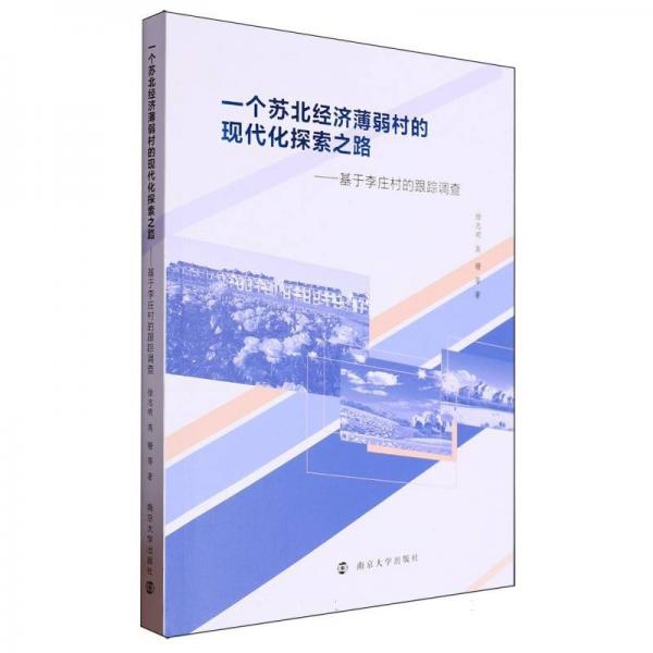 一個蘇北經濟薄弱村的現(xiàn)代化探索之路——基礎李莊村的跟蹤調查 徐志明 等 著
