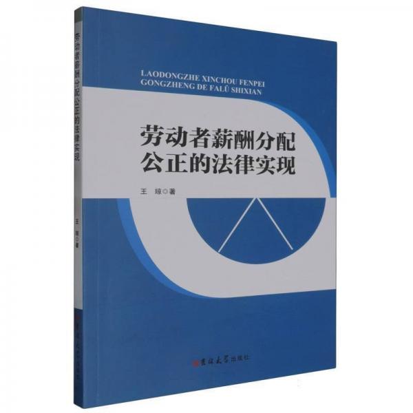 劳动者薪酬分配公正的法律实现 法学理论 王　琼 新华正版