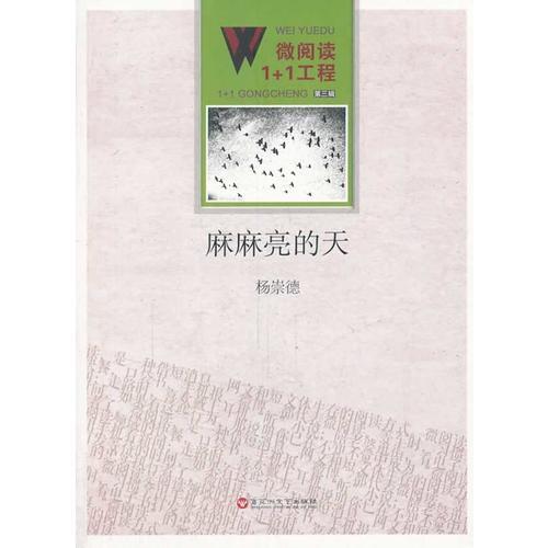 微閱讀1+1工程；麻麻亮的天