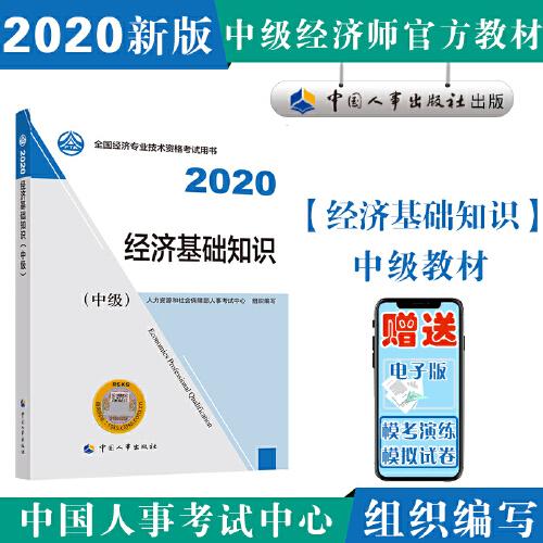 经济师中级2020 经济基础知识（中级）2020 中国人事出版社