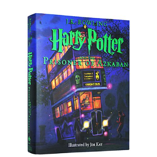 英文原版 哈利波特 彩繪版 Harry Potter and the Prisoner of Azkaban 哈利波特與阿茲卡班的囚徒