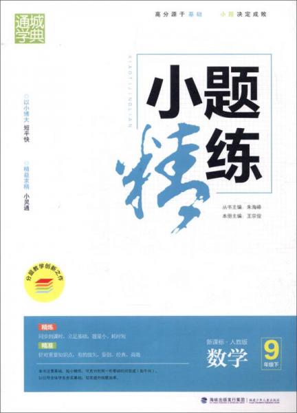 通城学典 小题精练：数学（九年级下 新课标 人教版）