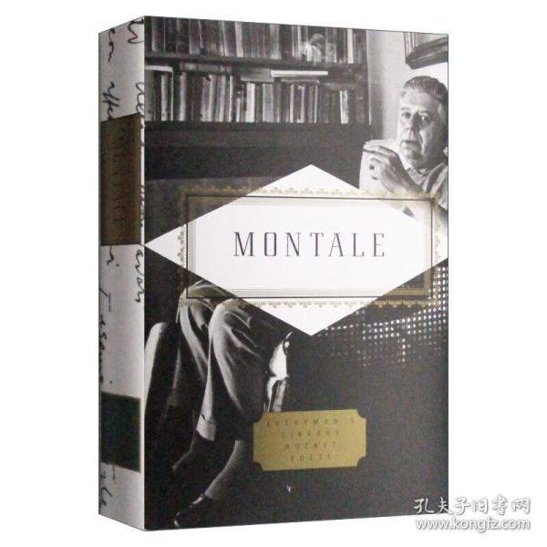 英文原版 Montale 埃烏杰尼奧·蒙塔萊詩選 Everyman精裝收藏版 
