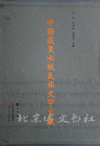 中國藏黑水城民族文字文獻