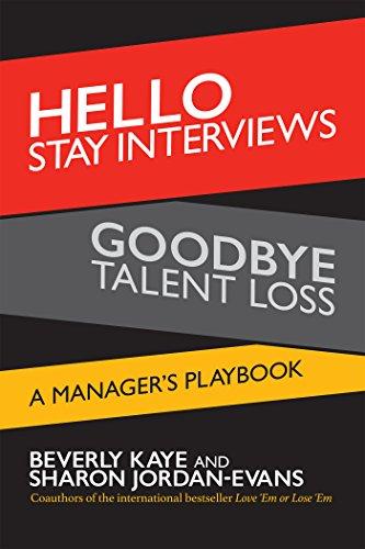 Hello Stay Interviews, Goodbye Talent Loss: A Manager's Playbook