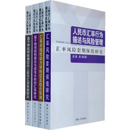 人民幣匯率行為描述與風(fēng)險(xiǎn)管理(全4冊)