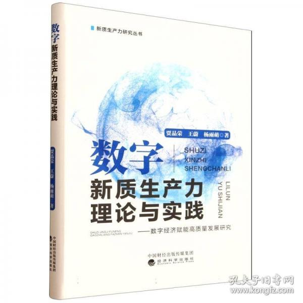 数字新质生产力理论与实践--数字经济赋能高质量发展研究