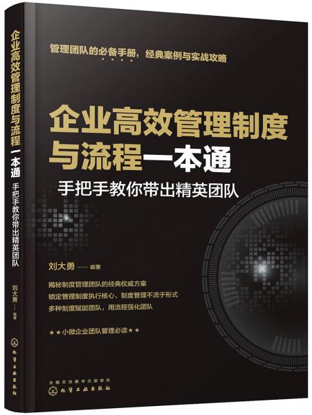 企业高效管理制度与流程一本通——手把手教你带出精英团队